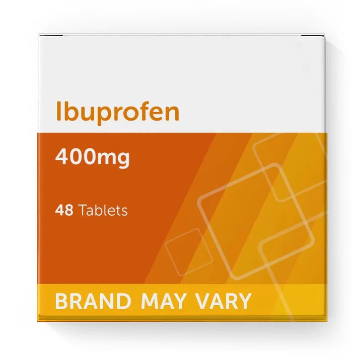 buprofen 400mg Tablets, fast-acting pain relief for headaches, inflammation, and fever. Non-steroidal anti-inflammatory drug (NSAID) for effective symptom management. Available at Happy Pharmacy with trusted healthcare support.