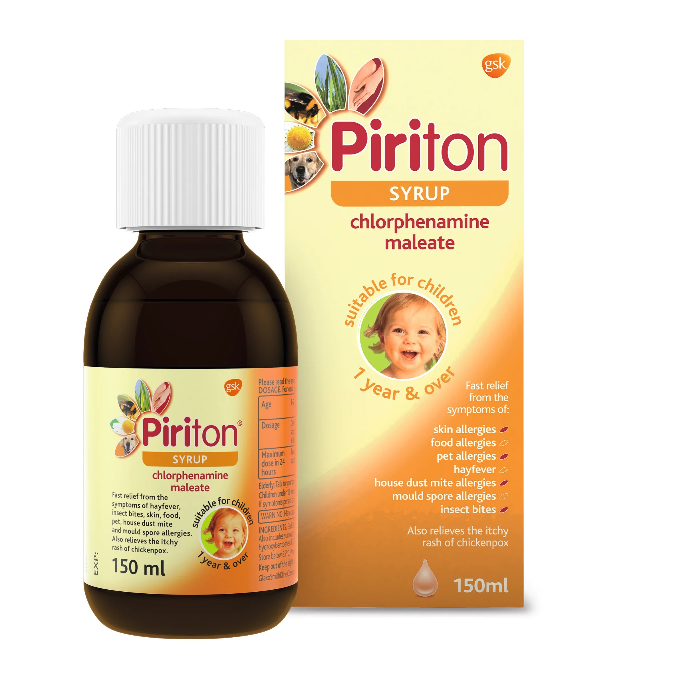 Piriton Syrup 2mg/5ML