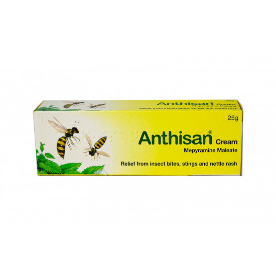 Anthisan Cream for Insect Bites Stings – 25g